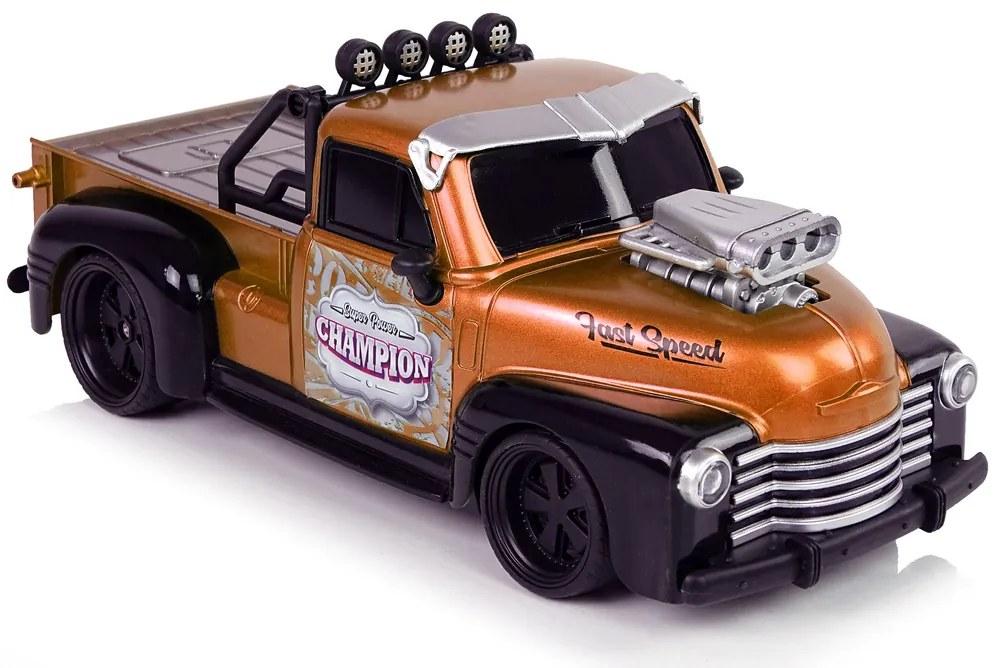 Lean Toys Auto na diaľkové ovládanie Pickup 1:18 hnedý