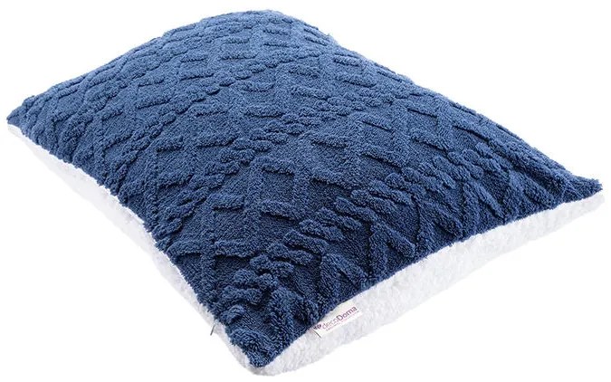 Súprava 2 ks obliečok na vankúše INVERNO tmavo modrá 50 x 70 cm