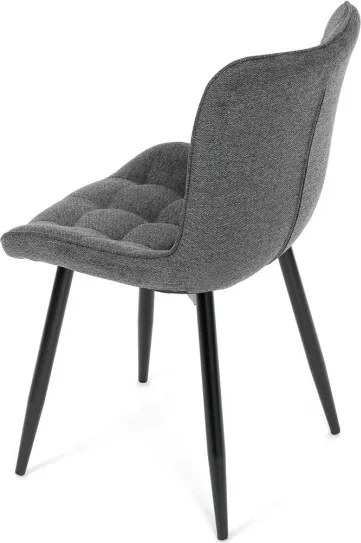 Jedálenská stolička sivá HC-462 GREY2