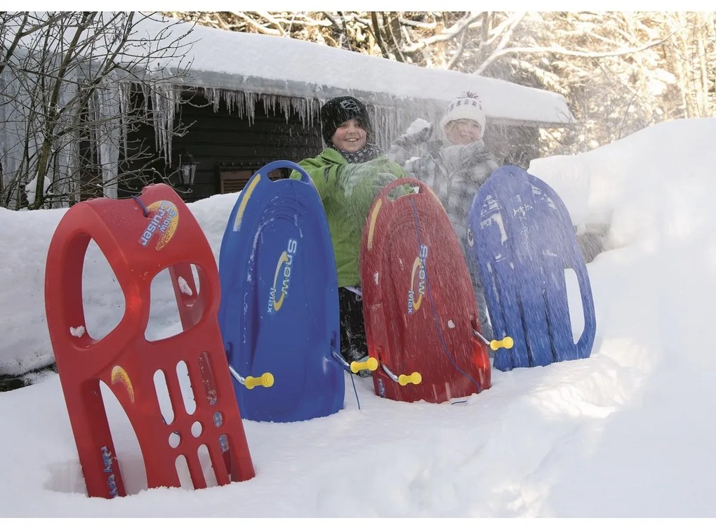 Rolly Toys sánky Snow Cruiser červená