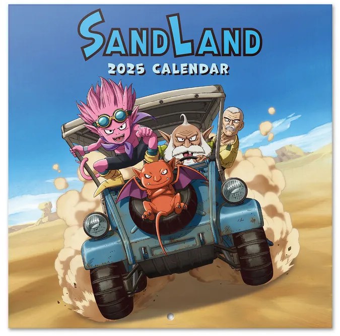 Kalendár 2025 Sand Land