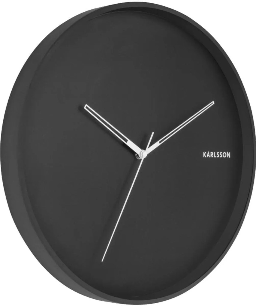 Dizajnové nástenné hodiny Karlsson 5807BK