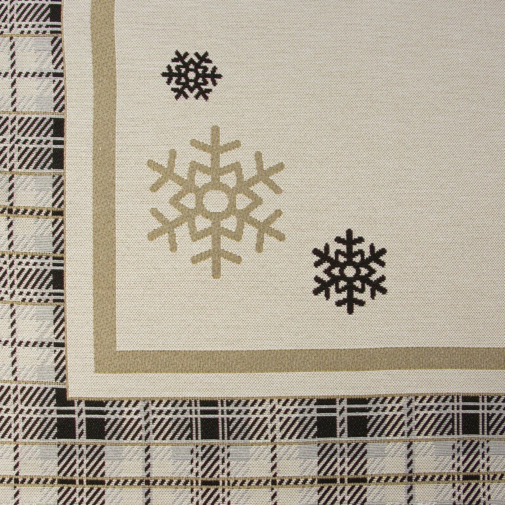 VIANOČNÉ GOBELÍNOVÉ PRESTIERANIE NA STÔL ANGEL 35X45 CM VZOROVANÁ