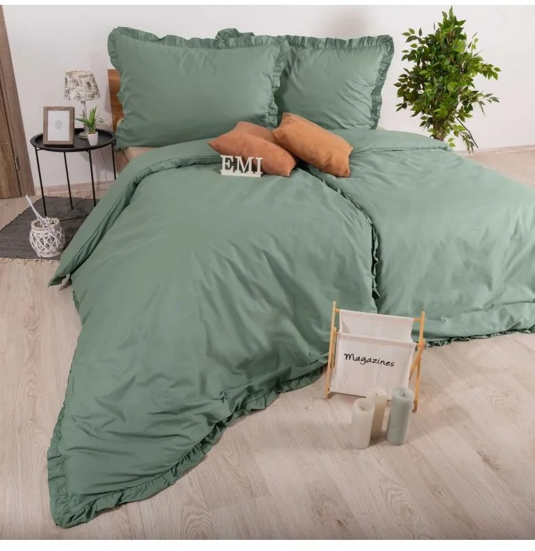 Obliečky bavlnené Olivia s volánmi EMI