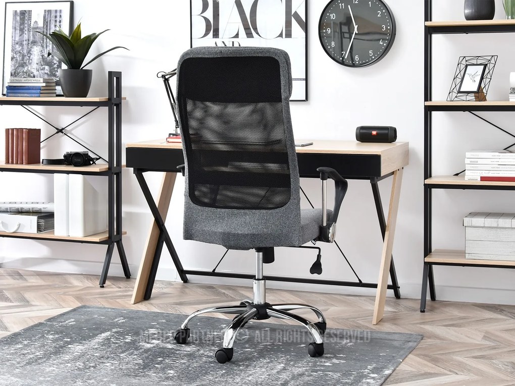 Kreslo Kuba (sivá + čierna). Akcia -19%. Vlastná spoľahlivá doprava až k Vám domov. 1109946