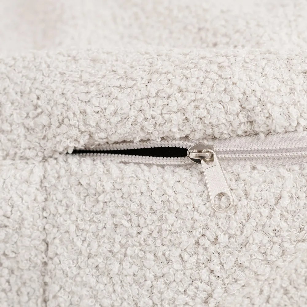 Kreslo medvedík krémový baranček