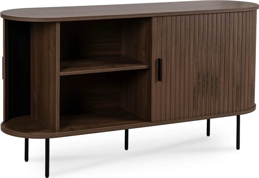 Vintino Posuvná komoda TRISHA 140 cm – orech