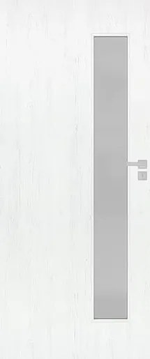 DRE Deca interiérové dvere deco ľavé 80 cm borovica biela DECA10BB80L