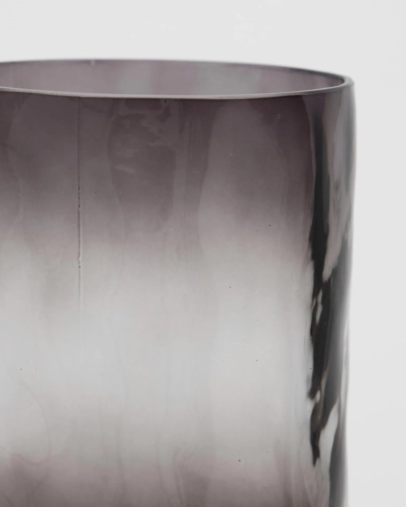 House Doctor Sklenený stojanček na kefky Wah Grey