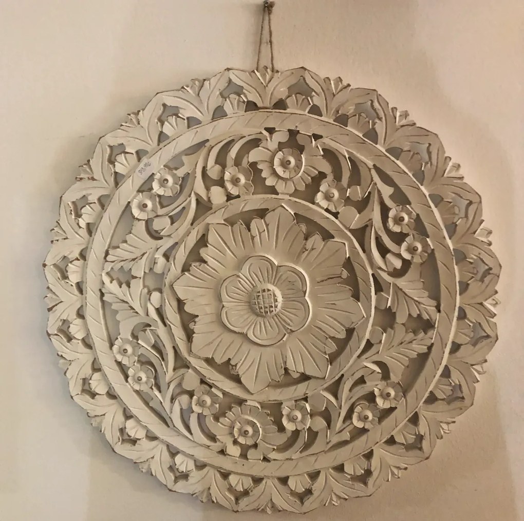 Orientálna drevená mandala Najib
