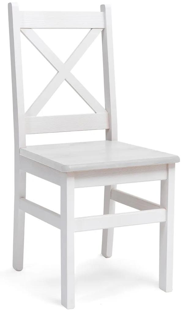 Židle biela č4