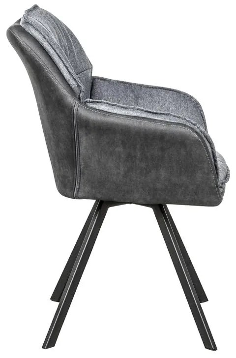 Dizajnová stolička Joe, antracit