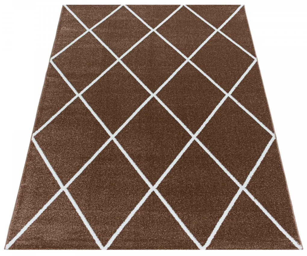 Ayyildiz, Kusový koberec Rio 4601 copper, 80x150, hnedá, kancelária