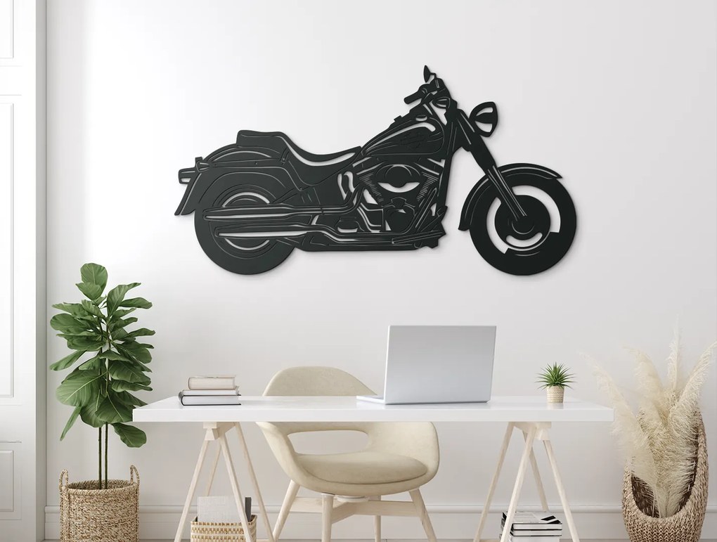 drevko Obraz na stenu Cruiser Rozmer obrazu: 46,5 x 89 cm, Farba dekorácie: Čierna