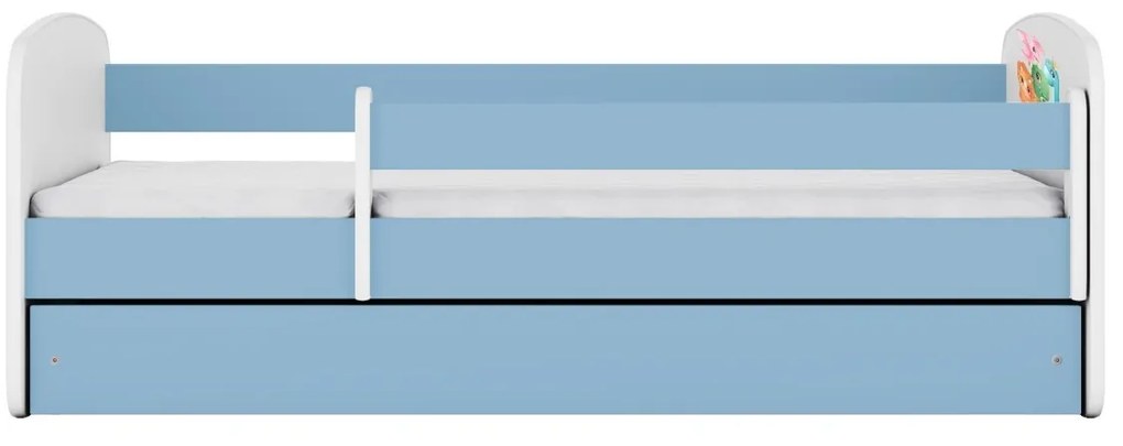 Dětská postel Babydreams dinosauři modrá