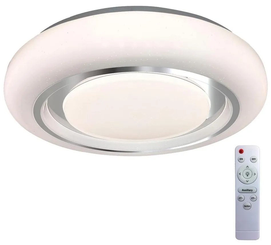 Milagro LED Stmievateľné stropné svietidlo MEGAN LED/48W/230V + diaľkové ovládanie MI1330