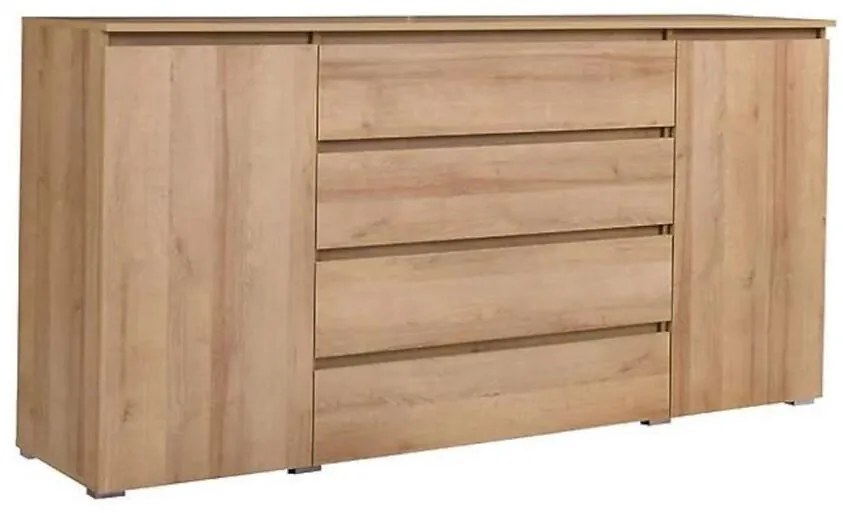 Komoda Cosmo C06 4 zásuvky dub riviera