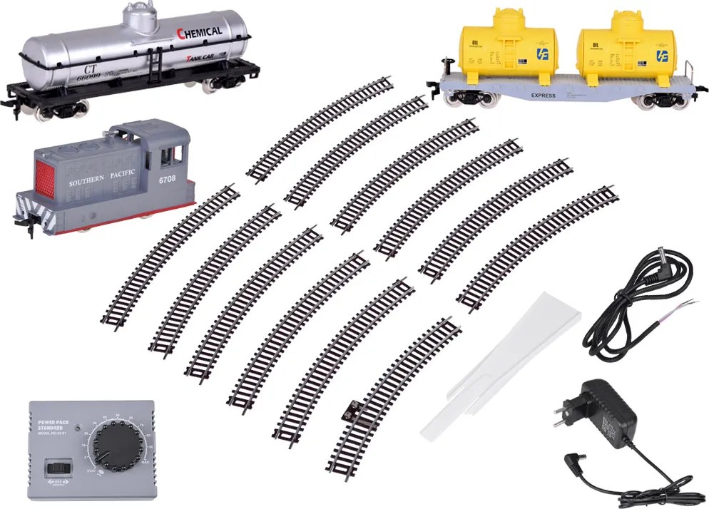 Jokomisiada Elektrický vlak s riadiacou jednotkou pre nákladný cisternový vlak RC0651