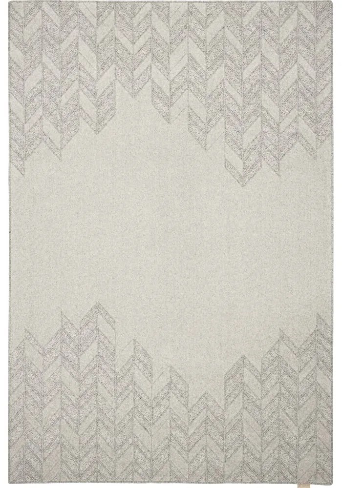 Svetlosivý vlnený koberec 120x180 cm Credo – Agnella