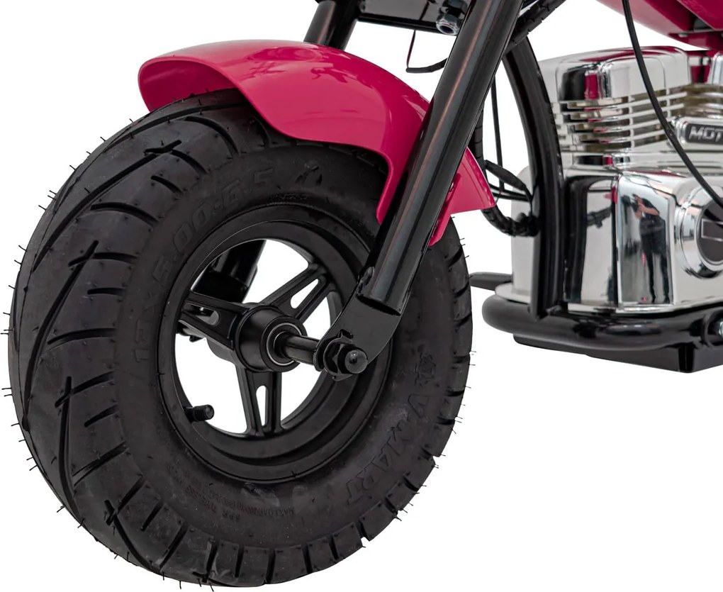 Ramiz Motocykel Chopper Warrior ružový