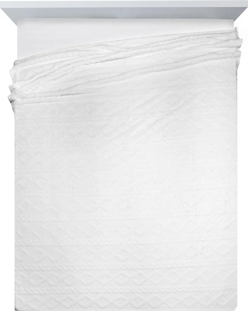 DEKA BRAID 150X200 CM BIELA