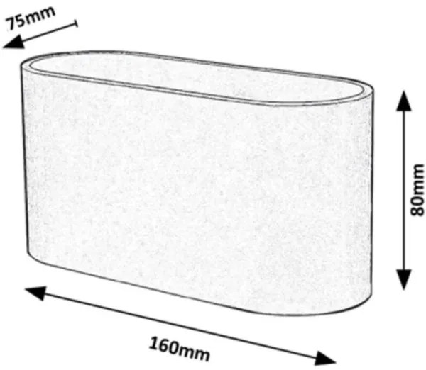 Rabalux 7023 - Nástenné svietidlo KAUNAS 1xG9/10W/230V čierna