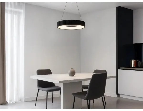 LED stmievateľný luster na lanku LED/75W/230V 3000-6500K pr. 49 cm + DO