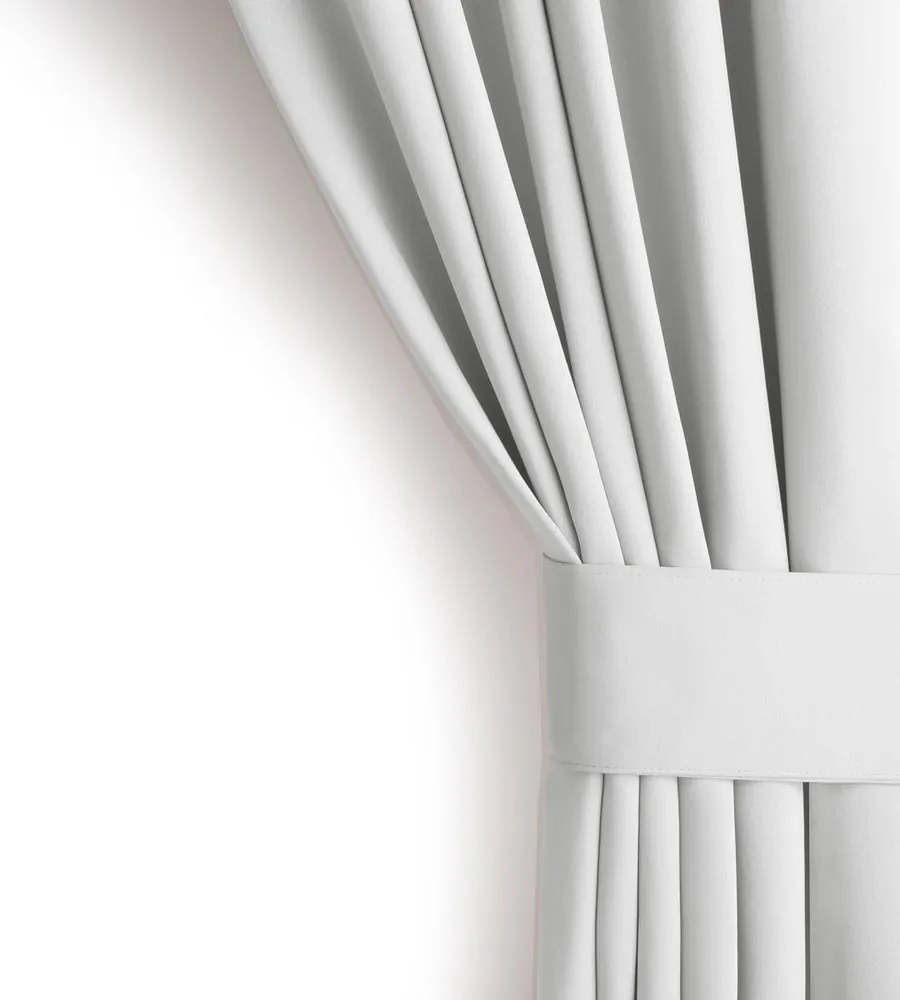 Biely zatemňovací termo záves 140x245 cm Pleat – Restilo