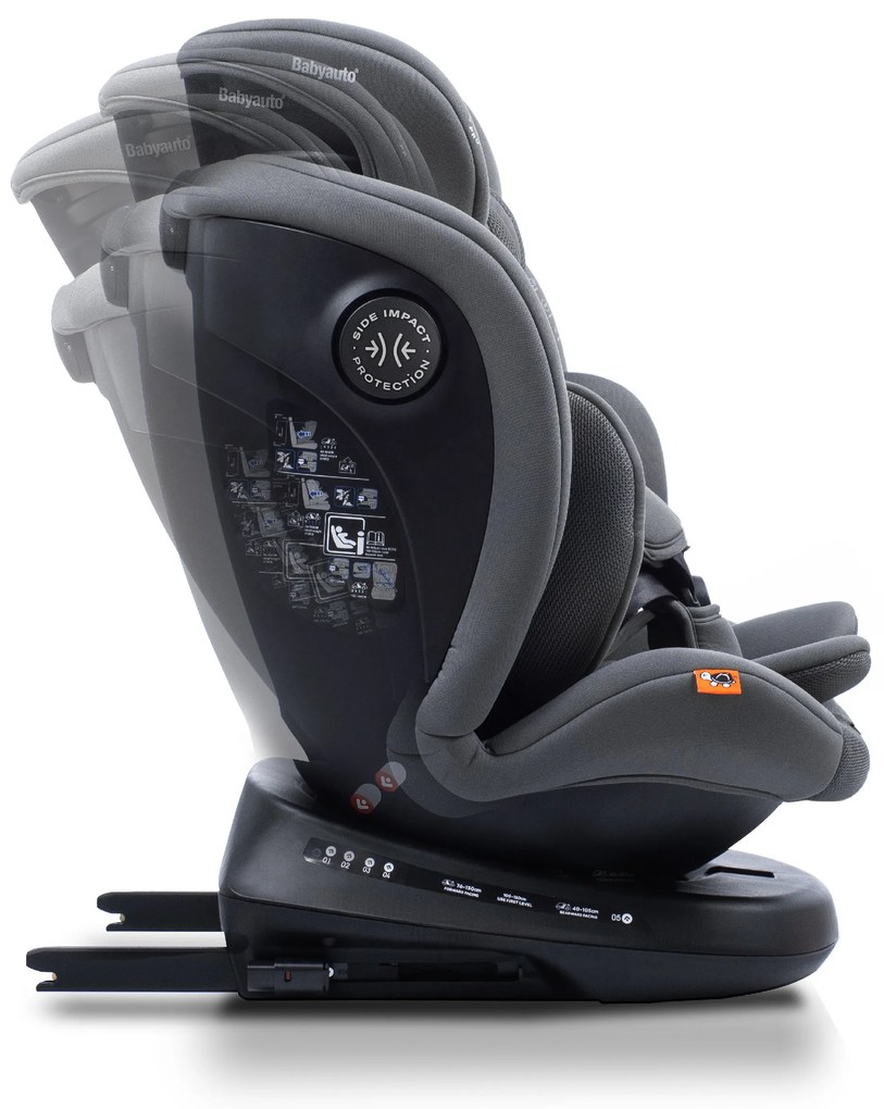 BabyAuto VALORA i-Fix i-Size 360 40-150, PHATOM GREY