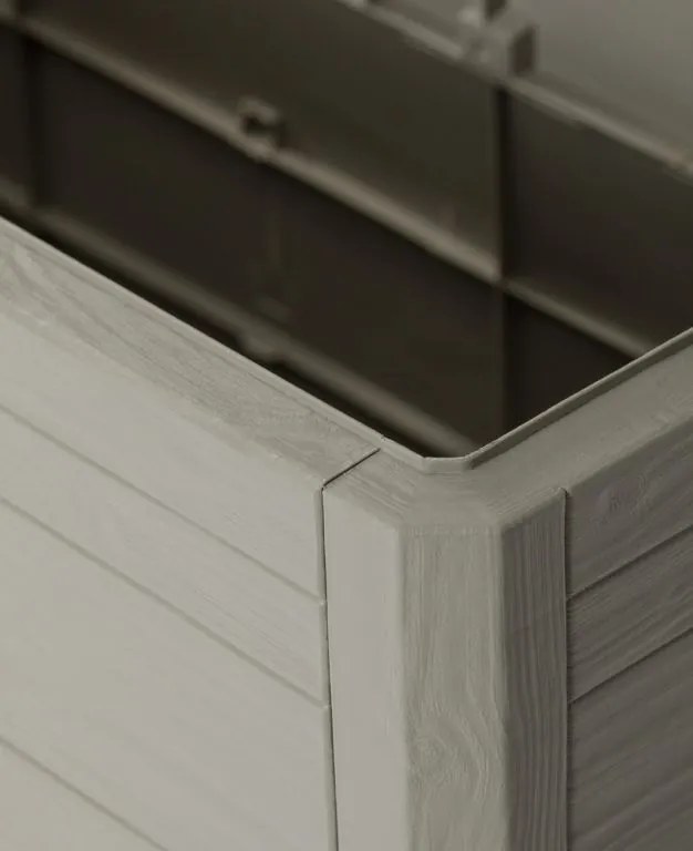 WOODYS záhradný plastový úložný box 280 L, svetlo šedá