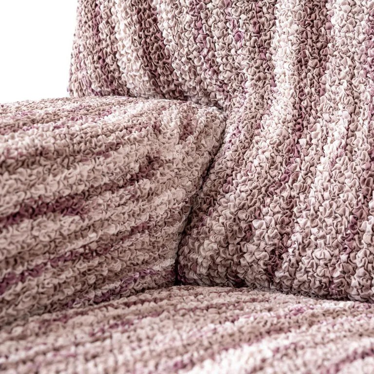 Bielastické poťahy OCEANO NOVÉ hnedo-vínové kreslo (š. 60 - 110 cm)