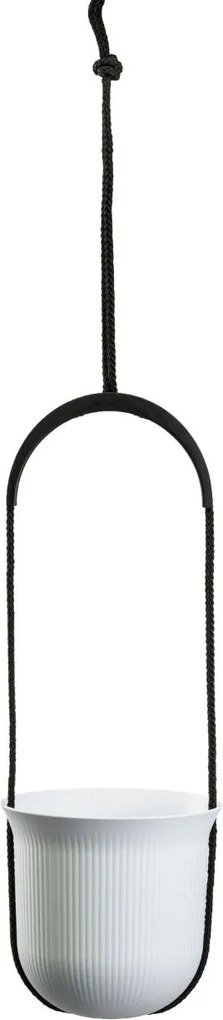 Závesný kvetináč AERA HANG 17,9 cm biely