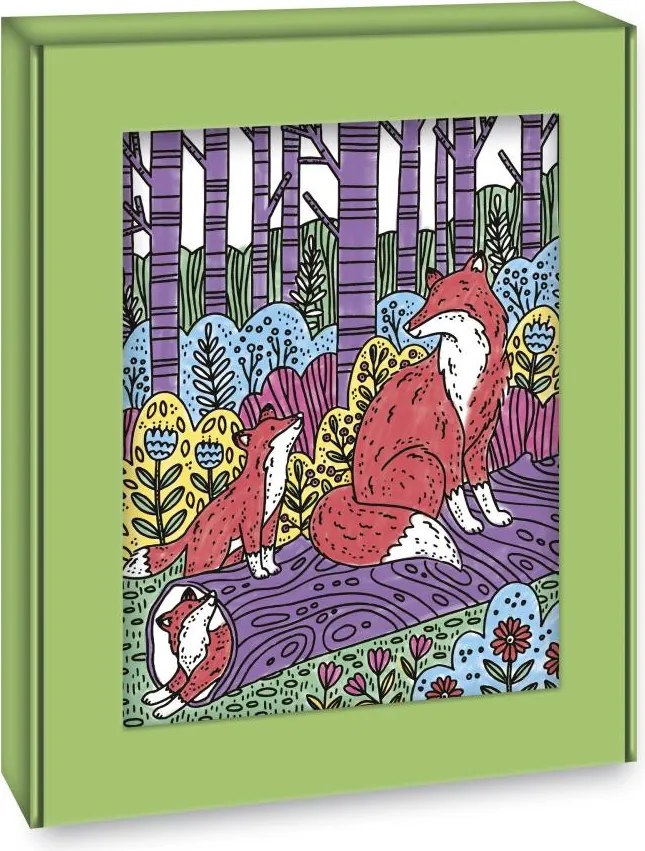 Detský ateliér maxi - magické maľovanie vodou - lesné zvieratá