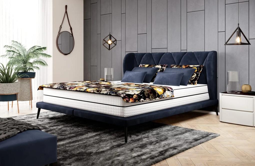 Čalúnená posteľ Leila Rozmer: 140x200 cm