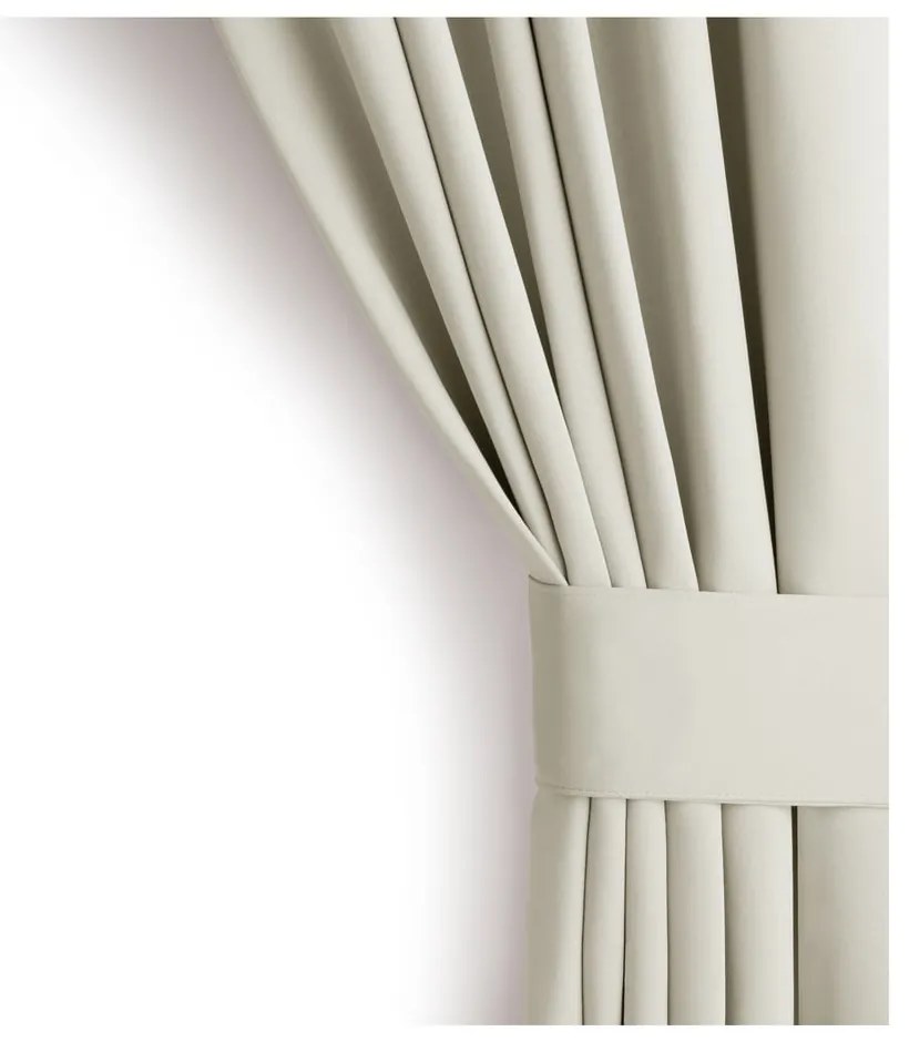 Krémový zatemňovací termo záves 140x270 cm Pleat – Restilo