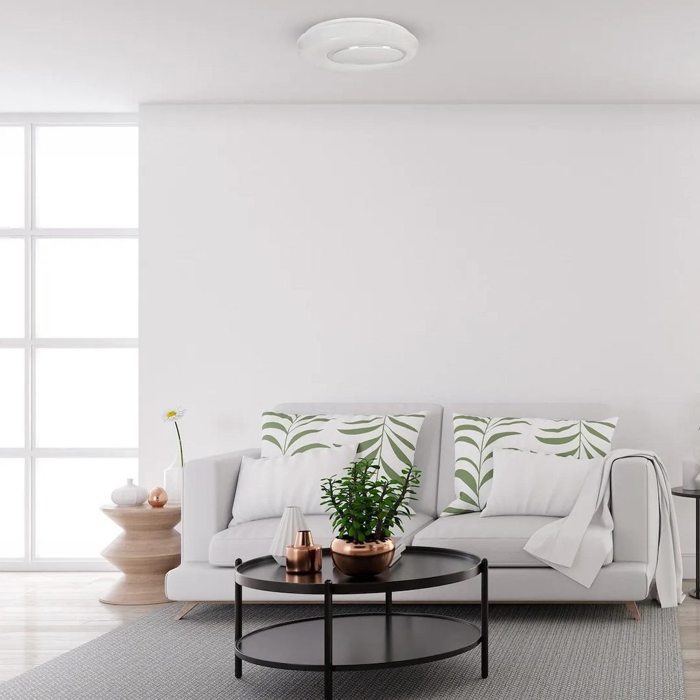 Stropné LED svietidlo Bono, 1x LED 52w, 3000-6000k, w, s ovládačom
