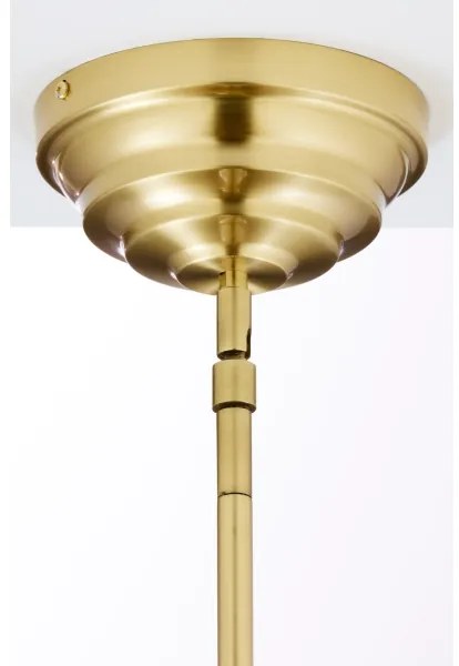 Jupiter 2074 - Luster na tyči PLATINO 3xE27/15W/230V zelená/zlatá