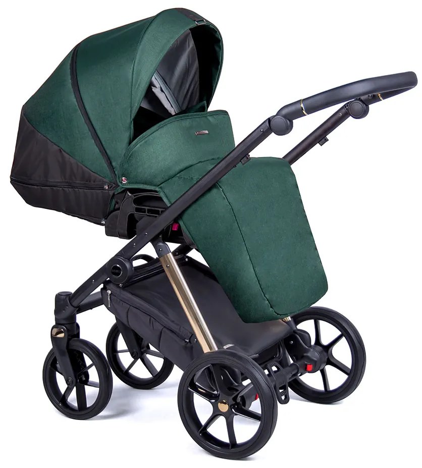 Kočík Coletto Axiss Gold AX-07 Gold - zlatá konštrukcia
