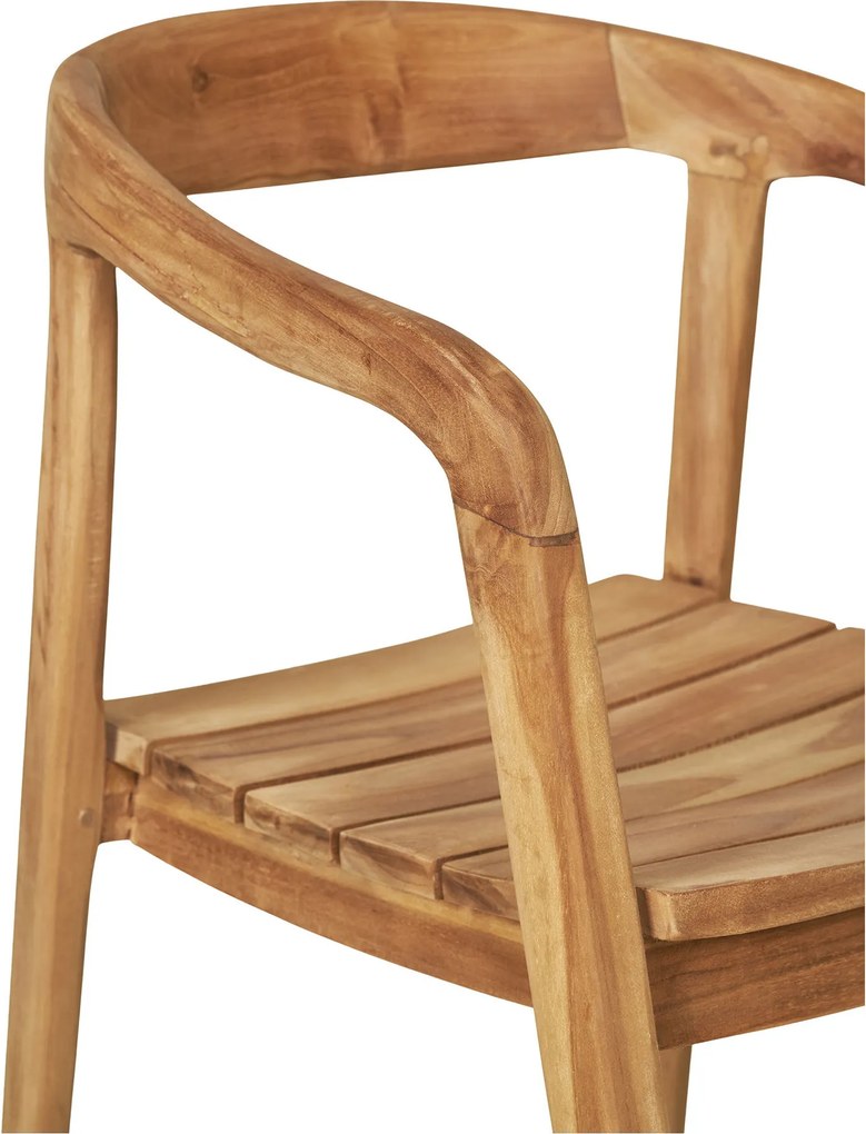 Záhradná stolička Ouloriaora (prírodná). Akcia -10%. Vlastná spoľahlivá doprava až k Vám domov. 1146774