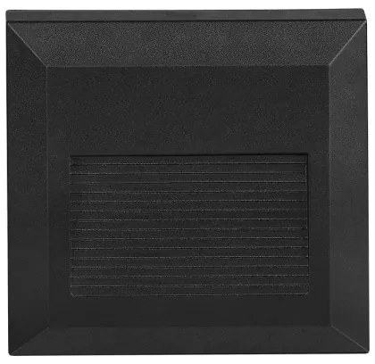LED Vonkajšie schodiskové svietidlo LED/2W/230V IP65 3000K čierna
