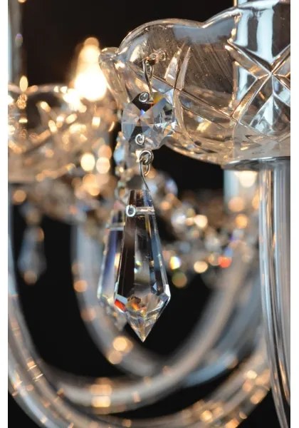 Wranovsky JWZ117122101 - Krištáľový luster na reťazi BONTON 12xE14/40W/230V