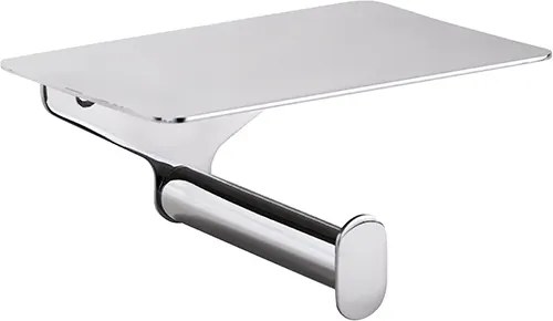 Bemeta Design ORGANIC: Držiak toaletného papiera, s poličkou, nerez - 157112151
