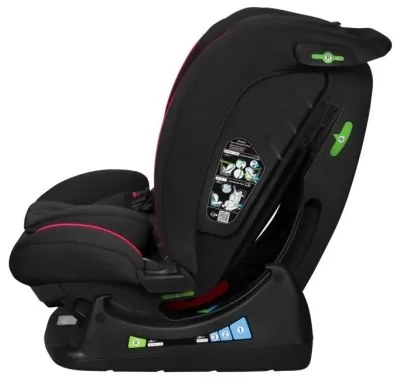 Lionelo - Autosedačka AART i-Size 40-150 cm čierna/červená