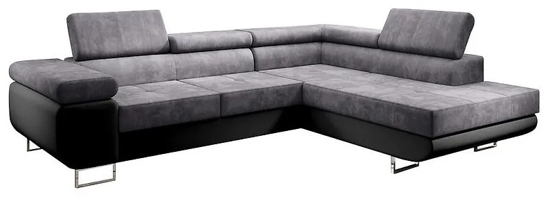 Rohová sedacia súprava Lotus L pravá Kronos 22+Madryt 1100