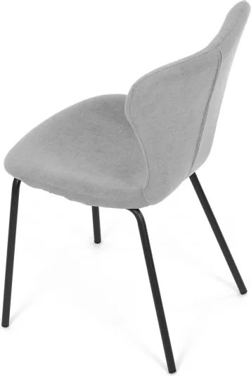 Jedálenská stolička strieborná CT-S8010 SIL2