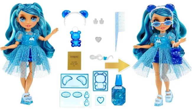 Rainbow High Creative Crystals Bábika Skyler 121374