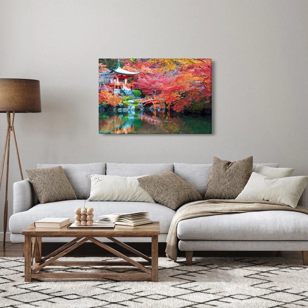 Obraz - Orientálna krajina (90x60 cm)
