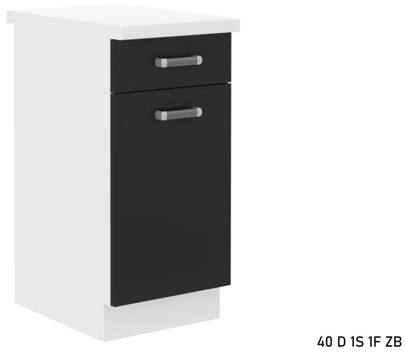 Kuchynská zostava rohová EPSILON 170x250 + kuchynský drez