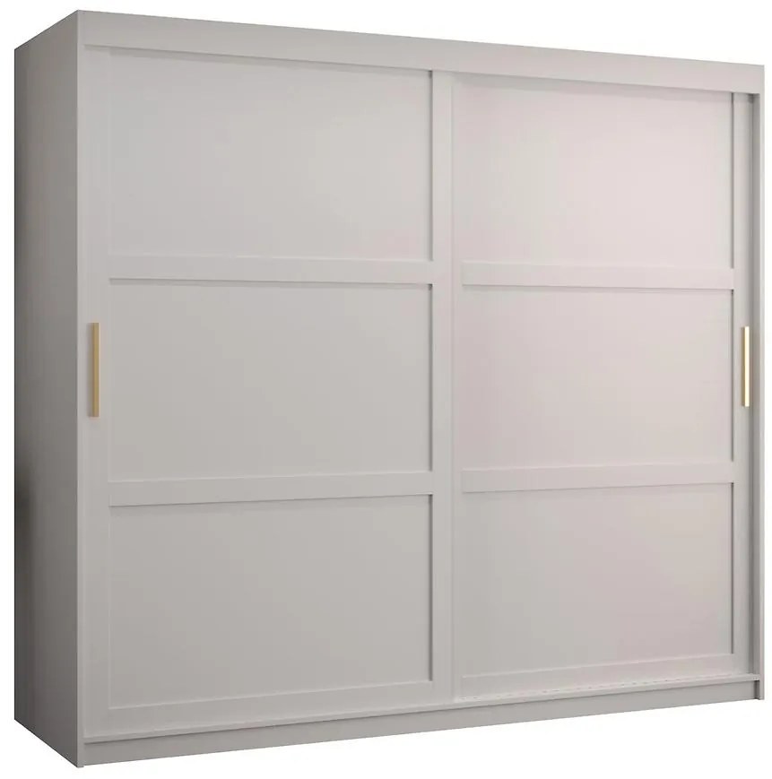 Skriňa Amiro 1 200 biely/biely