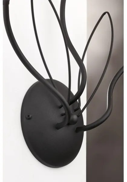 Jupiter 2059 - Nástenné svietidlo GLORIOSA 3xG9/14W/230V čierna